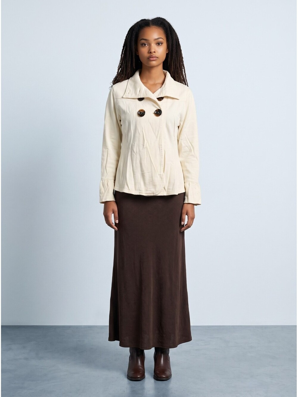 LAmade NWOT Cropped Jacket-Size Medium-Ivory